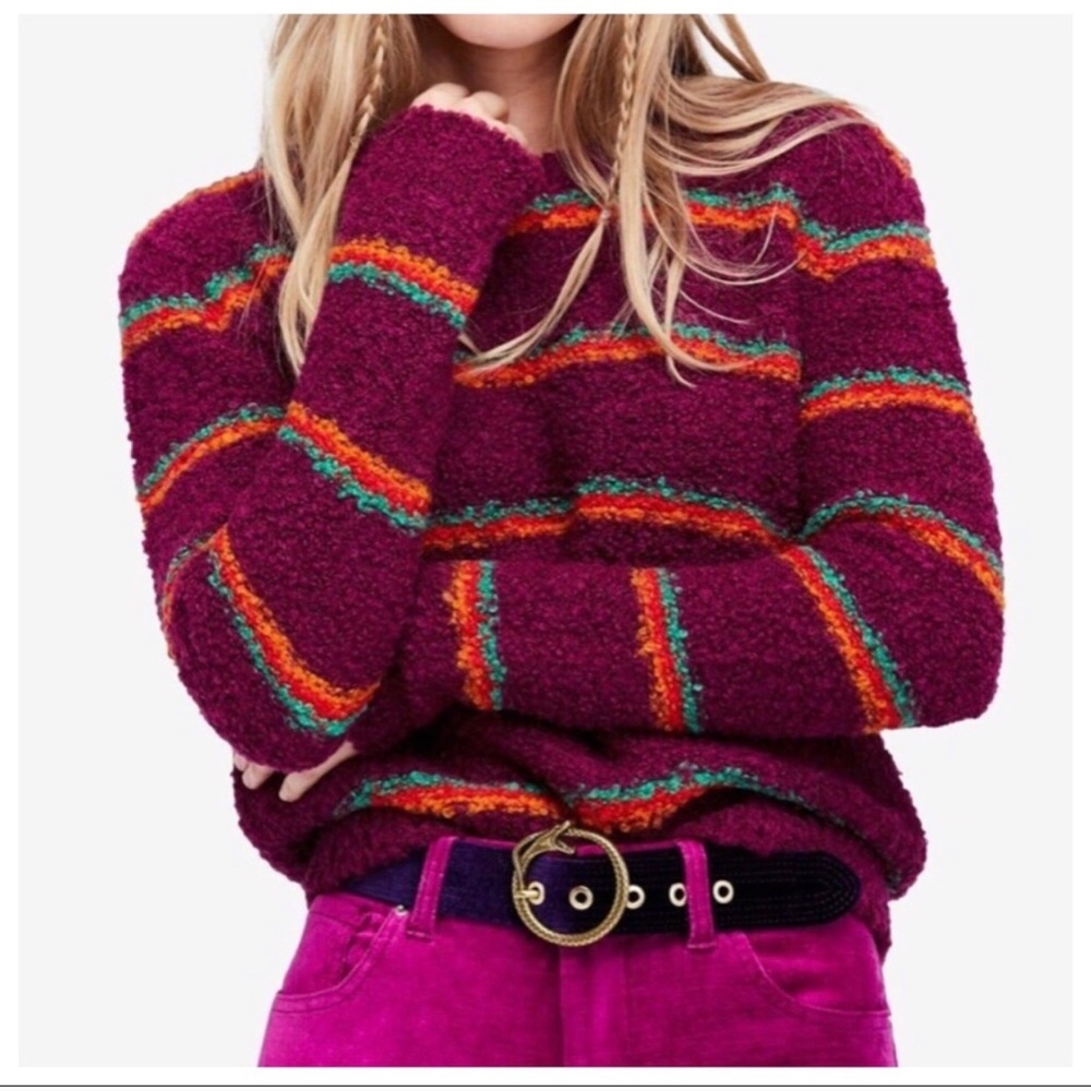 Free People boucle sweater NWOT